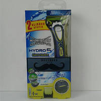 Набір для гоління чоловічий Wilkinson Shick Hydro 5 Groomer ( Грумер тример ручка + 3 катриджі) Німеччина
