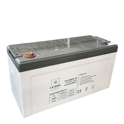 Свинцево-вуглецевий акумулятор "AXIOMA ENERGY" AX-Carbon-100, 100 Ач -12В, фото 1