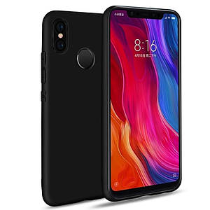 Чорний силіконовий чохол Xiaomi Redmi Note 6 Pro