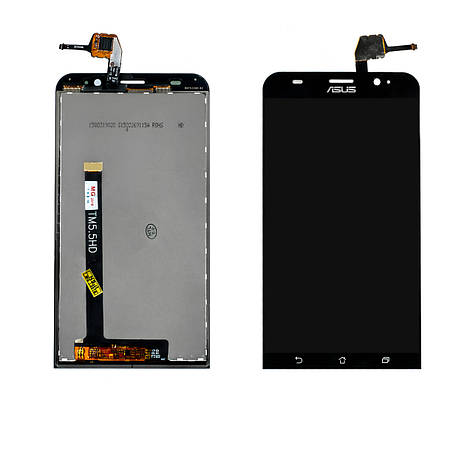 Дисплей ASUS ZE550ML Zenfone 2 з чорним тачскріном, фото 1