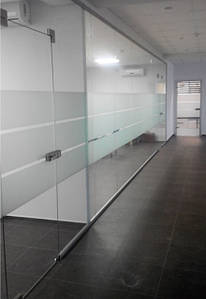 Скляні перегородки