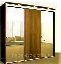 Шафа-купе 3 двері Ультра 260х60 h-240, ТМ Фенікс, фото 2