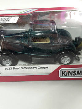 Машинка Kinsmart 1932 Ford 3-window Coupe