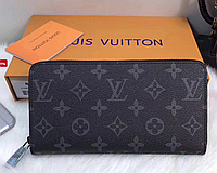 Женский кошелек Louis Vuitton (60017) dark grey