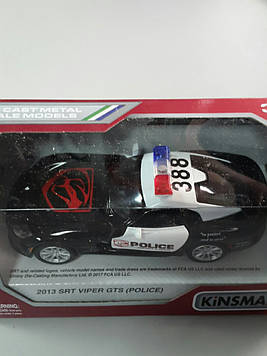 Машинка Kinsmart 2013 Srt Viper GTS (Police )