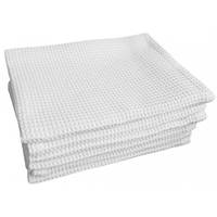 Рушник армійський ЗСУ вафельний білий бавовняний 95*45 см статутний