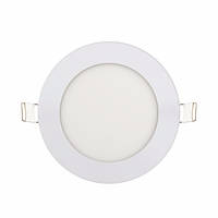 Світлодіодна Панель кругла врізна HOROZ ELECTRIC "Slim - 6" 6W 4200К