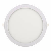 Світлодіодна Панель кругла врізна HOROZ ELECTRIC "Slim - 24" 24W 4200К