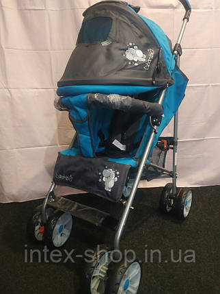 Дитяча коляска-тростина BAMBI (M 2105-1) B (Блакитний) , фото 2