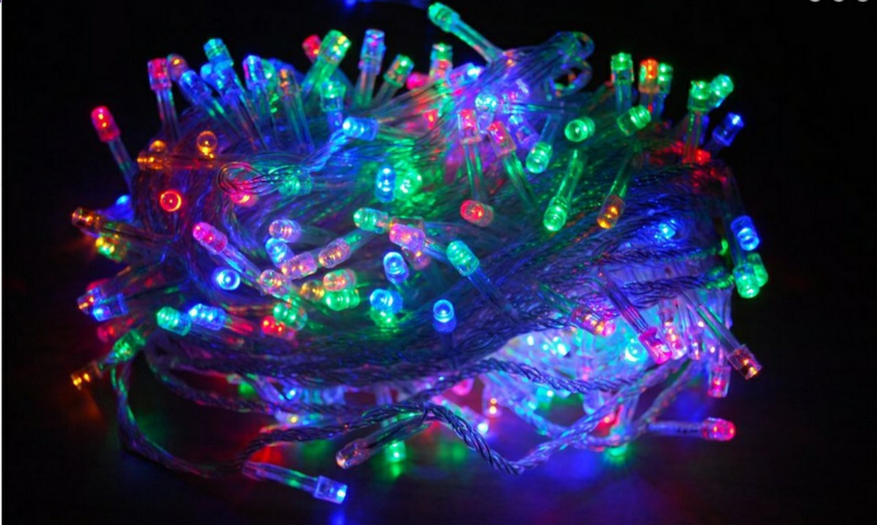 Гірлянда LED Світлодіодна Новорічна Кольорова на 200 ламп