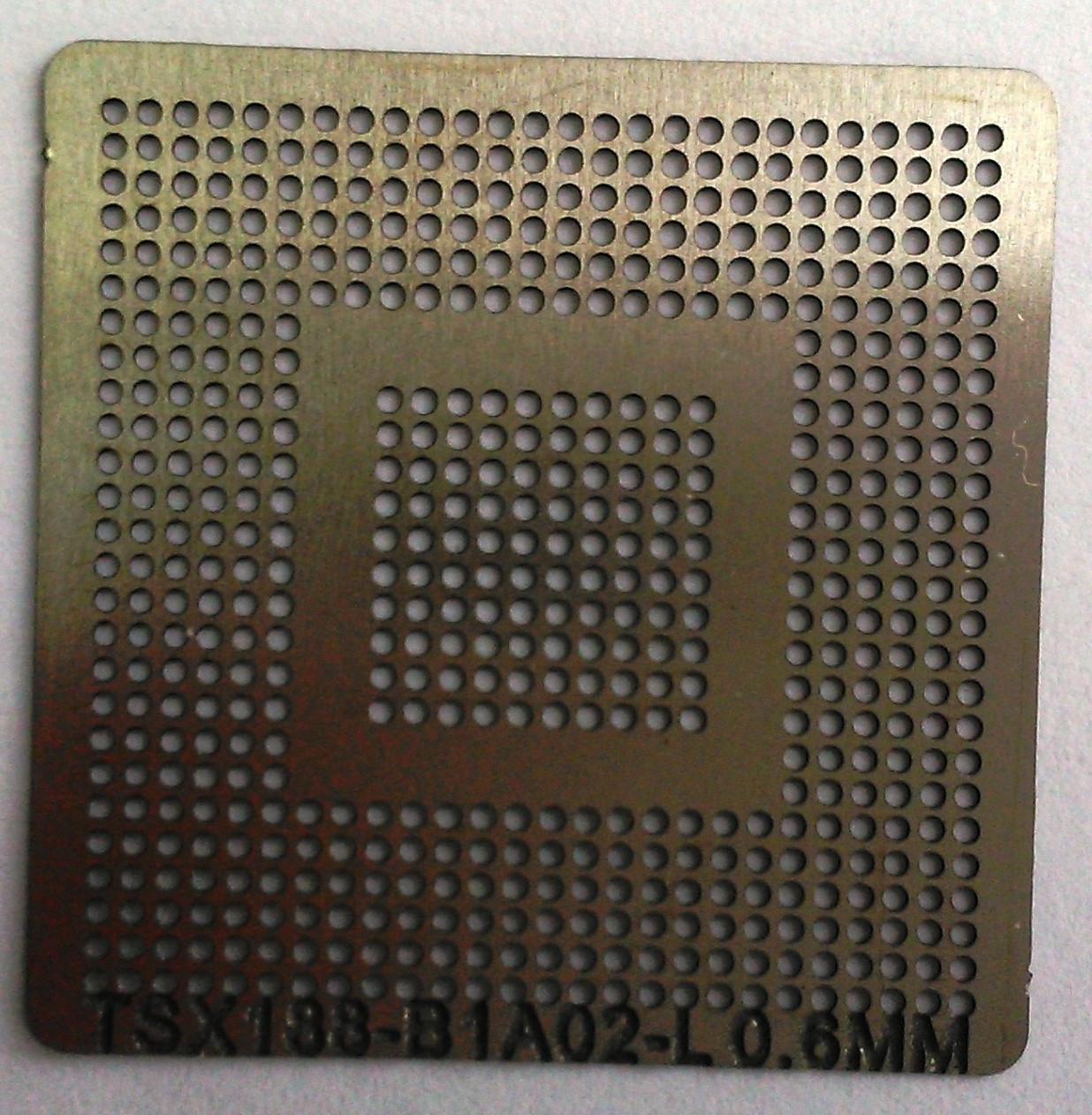 BGA трафарет TSX188-B1A02-L 0,6 mm
