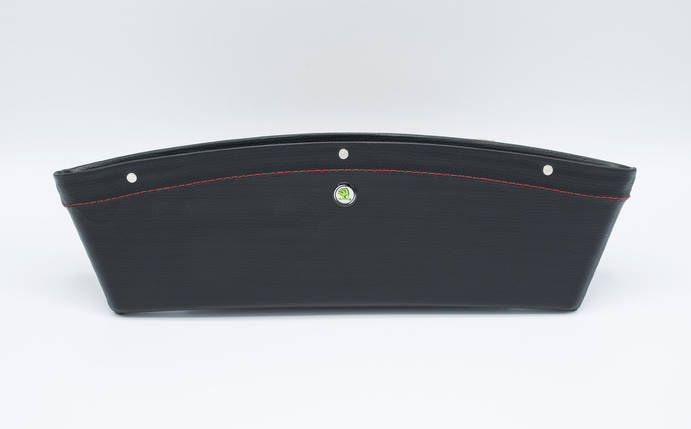 Автомобільний кишеню-органайзер Type-2 Black з логотипом Skoda штурхав для автомобіля подарунок, фото 1