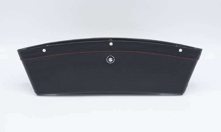 Автомобільний кишеню-органайзер Type-2 Black з логотипом Suzuki штурхав для автомобіля подарунок, фото 1