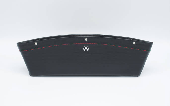 Автомобільний кишеню-органайзер Type-2 Black з логотипом Toyota штурхав для автомобіля подарунок, фото 2