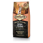 Carnilove Puppy Large Breed Salmon & Turkey 12кг, з лососем та індичкою для цуценят великих порід