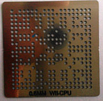 BGA трафарет WII процесора ( нова версія )