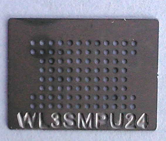 BGA трафарет WL3SMPU24