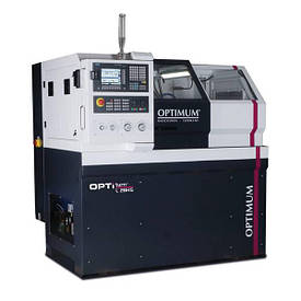 Токарний верстат по металу з ЧПУ Optimum L 28HS CNC