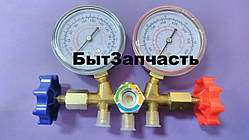 Манометрична станція R-22, R12. R-502 2-х вент. СТ-536С 3 шланга (90см.) в комплекті