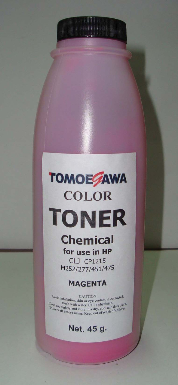 Тонер Magenta Tomoegawa для HP CLJ CP1215 / M252 / 277 / 451 / 475 Chemical (45 гр)