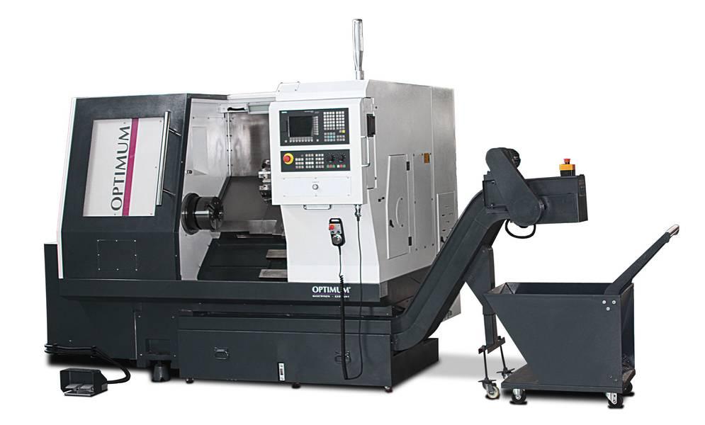 Токарний верстат по металу з ЧПУ Optimum S 400E CNC, фото 1