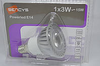 Светодиодная лампа Sencys 1x3W (15 Вт)/ 4000 К/ E14