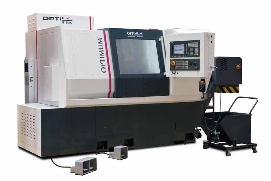 Токарний верстат по металу з ЧПУ Optimum S 600 CNC