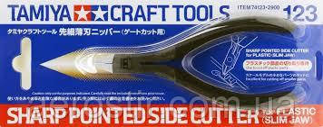 Кусачки модельні Sharp Pointed Cutter Slim Jaw Tamiya 74123