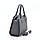 Жіноча сумка DJones 4013 grey David Jones Девід Джонс оригінальні сумки клатчі та рюкзаки, фото 5
