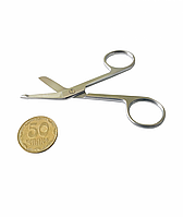 Ножиці для розрізання пов'язок з пуговкою, 9 см