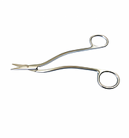 Лігатурні ножиці зігнуті по ребру S-обазные, 15 см