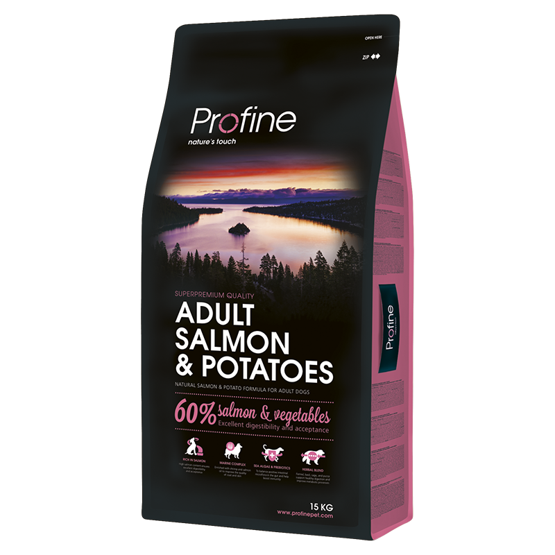 Profine Adult Salmon 3 кг, лосось і картоплю для дорослих собак всіх порід