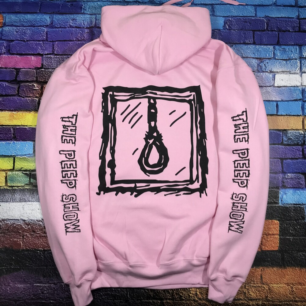 Худи Lil-Peep • Все размери • Топ качество • Хайповий бренд • розоватолстовка XS