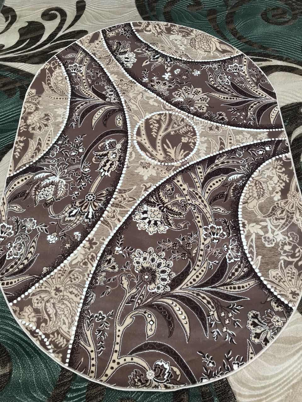 Килим YAZZ 6898-D темно-бежевий, фото 1