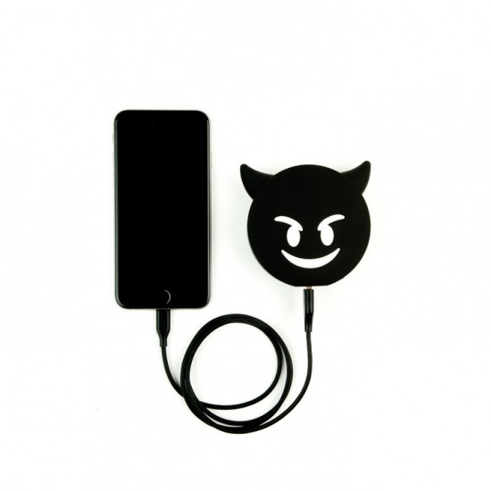 Портативна батарея Диявол (Чорний) POWER BANK