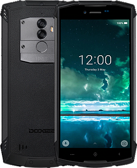 Doogee S55 Lite, IP68, 2/16 Gb, 5500 mAh, подвійна камера 13+8 Mpx, Android 8.0, 3G/4G, 4 ядра, дисплей 5.5"