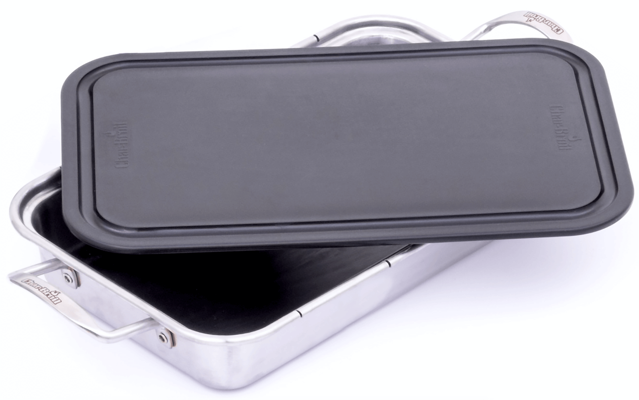 Глибокий деко та дошка для нарізування Char-Broil Grill+, фото 1