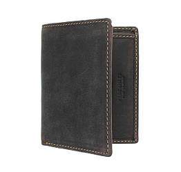 Маленький гаманець із матової шкіри Visconti 705 Oil Brown (Великобританія)