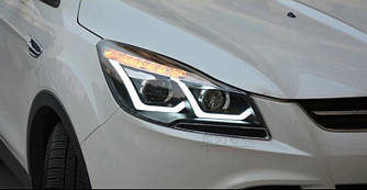 Передні фари Ford Escape Kuga 2 тюнінг Led оптика