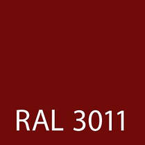 Касети фасадні Класик Італія RAL 3011 глянець 0,47 мм 475*475, фото 3