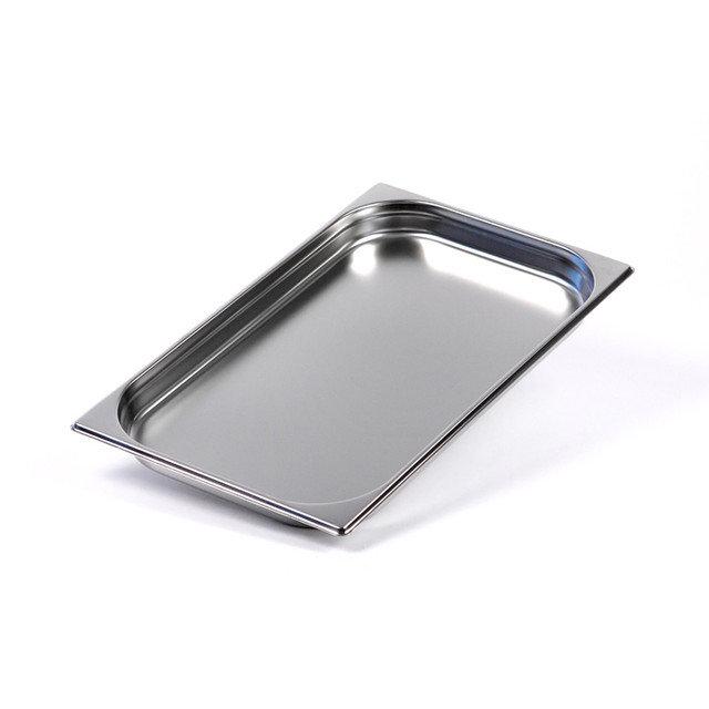 Гастроемкість без ручки прямокутна GN 1/1 "FOOD line" 53x32.5х4см/5000мл з нержавіючої сталі FoREST, фото 1