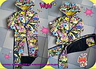 Лосини для дівчинки Мод 0534, "Квітковий бум", Речоб, 110 см, 116 см, 122 см, 128 см, 134 см, 140 см, 6 кольорів