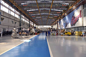 Опалення авіа ангарів, ангарів по ремонту повітряних суден, авіа заводів.