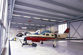 Отопление авиа ангаров, ангаров по ремонту воздушных судов, авиа заводов.