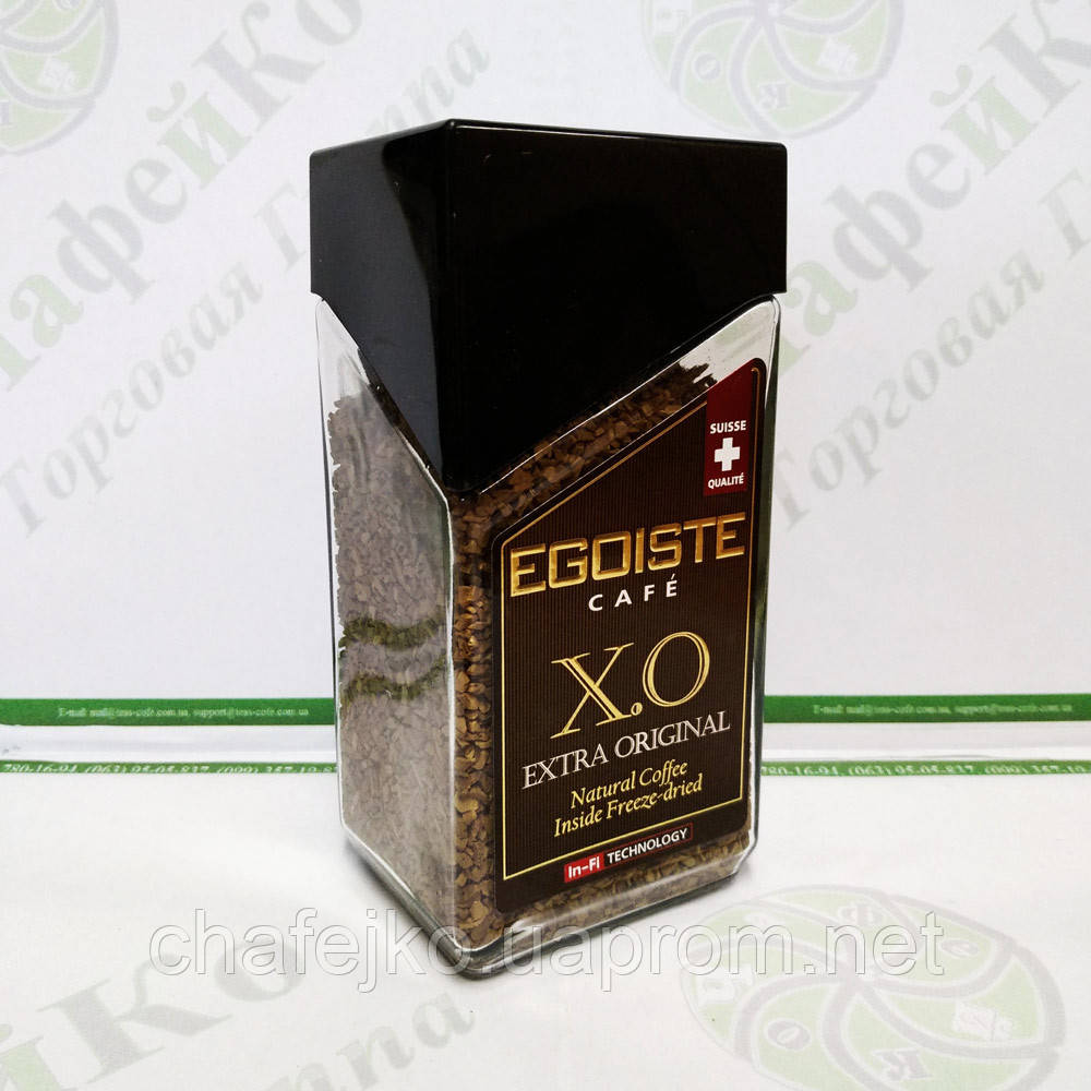 Кофе Egoiste X.O растворимый сублимированый 100г (9) - фото 1 - id-p822462513