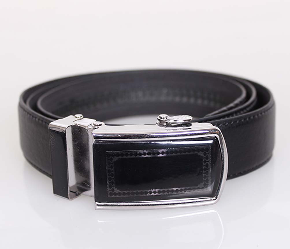 Чоловічий ремінь зі штучної шкіри під штани MW682499-1 чорный, фото 1