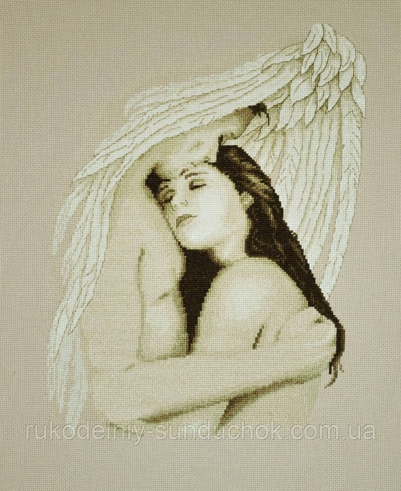 Набір для вишивки хрестом Мій ангел OLANTA VN-045, фото 1