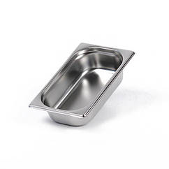 Гастроемкість без ручки прямокутна GN 1/4 "Bestkeep" 26.5х16.2х4см/ 1000мл з нержавіючої сталі FoREST