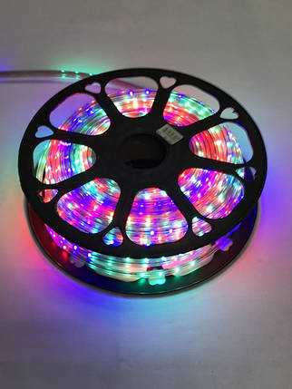 Світлодіодна стрічка Premium SL-12RGB SMD 2835/48 220V RGB 2Pin IP65 (1м) Код.59396, фото 1