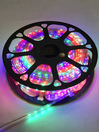 Світлодіодна стрічка Premium SL-14RGB SMD 5050/60 220V RGB 4Pin IP65 (1м) Код.59397, фото 1